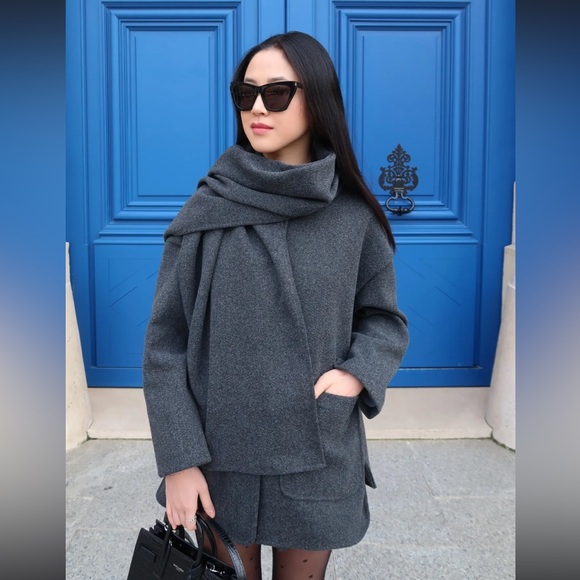 MADE IN ITALY WRAP BEAUTIFUL JACKET - Picture 3 of 4